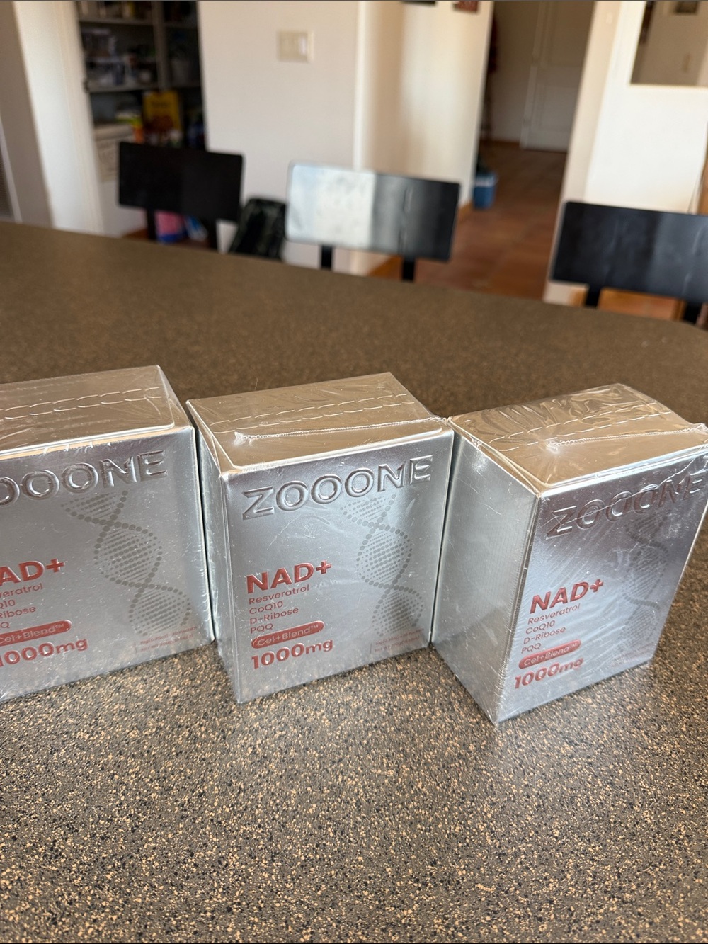 NAD+ 1000mg Supplement — Silver